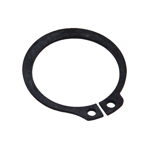 Rotor Clip External Retaining Ring, Steel Black Phosphate Finish, 1.969